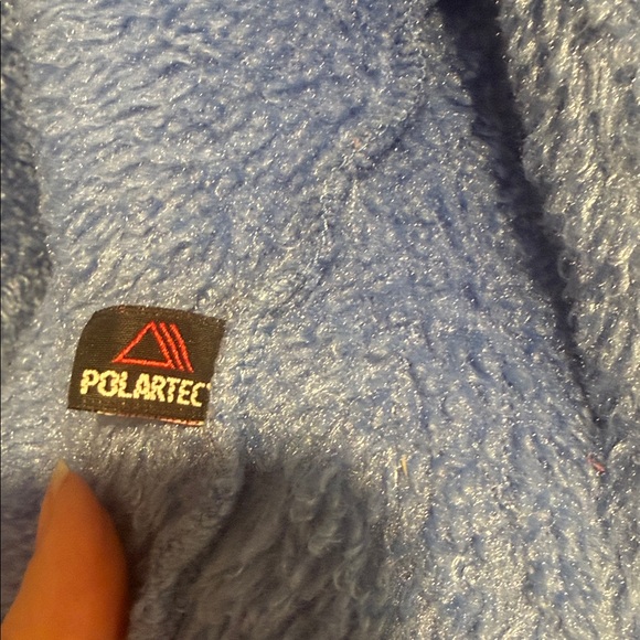 L.L. Bean Polartec Hi-Pile Fuzzy Berber Sherpa Fleece Zip Jacket - Picture 6 of 6